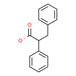 ChemSpider 2D Image | 2,3-Diphenylpropanoate | C15H13O2