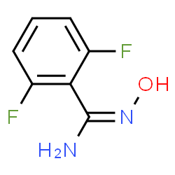 ChemSpider 2D Image | 2,6-Difluoro-N-hydroxy-benzamidine | C7H6F2N2O