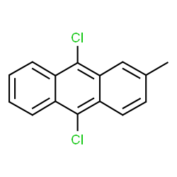 ChemSpider 2D Image | 9,10-Dichloro-2-methylanthracene | C15H10Cl2