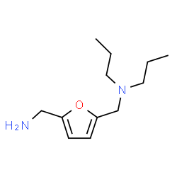 ChemSpider 2D Image | N-{[5-(Aminomethyl)-2-furyl]methyl}-N-propyl-1-propanamine | C12H22N2O