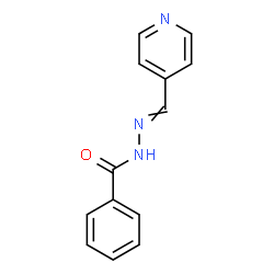 ChemSpider 2D Image | N'-(4-Pyridinylmethylene)benzohydrazide | C13H11N3O