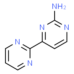 ChemSpider 2D Image | 2,4'-Bipyrimidin-2'-amine | C8H7N5