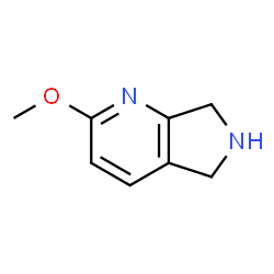 ChemSpider 2D Image | 2-methoxy-5H,6H,7H-pyrrolo[3,4-b]pyridine | C8H10N2O