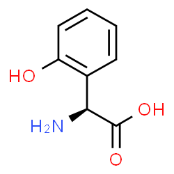 ChemSpider 2D Image | (2S)-Amino(2-hydroxyphenyl)acetic acid | C8H9NO3