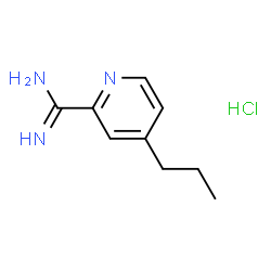 ChemSpider 2D Image | 4-propylpicolinimidamide hydrochloride | C9H14ClN3