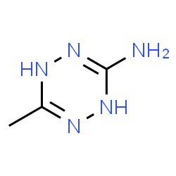 ChemSpider 2D Image | 6-Methyl-1,2-dihydro-1,2,4,5-tetrazin-3-amine | C3H7N5