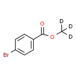 ChemSpider 2D Image | (~2~H_3_)Methyl 4-bromobenzoate | C8H4D3BrO2