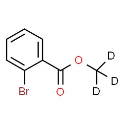ChemSpider 2D Image | (~2~H_3_)Methyl 2-bromobenzoate | C8H4D3BrO2