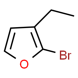 ChemSpider 2D Image | 2-Bromo-3-ethylfuran | C6H7BrO