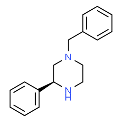 ChemSpider 2D Image | (3S)-1-Benzyl-3-phenylpiperazine | C17H20N2