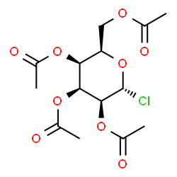ChemSpider 2D Image | 2,3,4,6-Tetra-O-acetyl-alpha-D-talopyranosyl chloride | C14H19ClO9