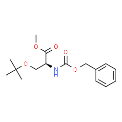 ChemSpider 2D Image | Z-Ser(tBu)-Ome | C16H23NO5