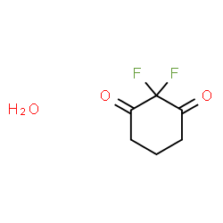 ChemSpider 2D Image | 2,2-Difluorocyclohexane-1,3-dione hydrate | C6H8F2O3