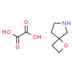 ChemSpider 2D Image | 1-Oxa-6-azaspiro[3.4]octane oxalate | C8H13NO5