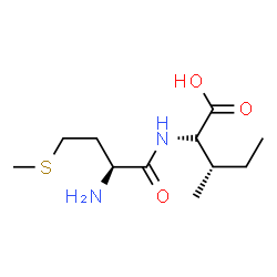 ChemSpider 2D Image | L-Methionyl-D-alloisoleucine | C11H22N2O3S