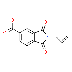 ChemSpider 2D Image | 2-Allyl-1,3-dioxo-5-isoindolinecarboxylic acid | C12H9NO4
