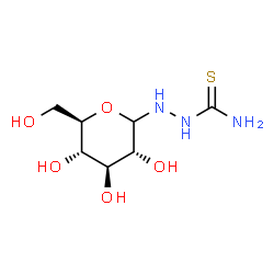 ChemSpider 2D Image | D-Glucopyranosyl thiosemicarbazide | C7H15N3O5S