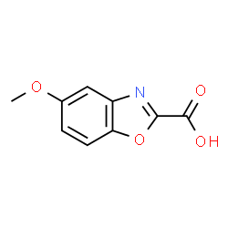 ChemSpider 2D Image | 5-Methoxy-2-benzoxazolecarboxylic Acid | C9H7NO4