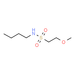 ChemSpider 2D Image | N-Butyl-2-methoxyethanesulfonamide | C7H17NO3S
