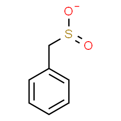 ChemSpider 2D Image | Phenylmethanesulfinate | C7H7O2S