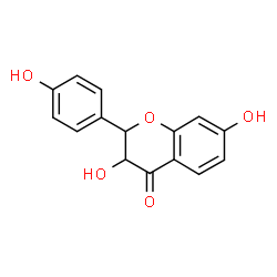 ChemSpider 2D Image | 3,7,4'-Trihydroxyflavanone | C15H12O5