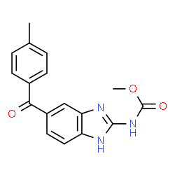 ChemSpider 2D Image | 4-Methyl mebendazole | C17H15N3O3