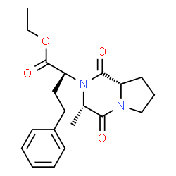 ChemSpider 2D Image | Enalapril Diketopiperazine | C20H26N2O4