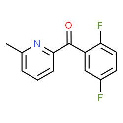 ChemSpider 2D Image | 2-(2,5-Difluorobenzoyl)-6-methylpyridine | C13H9F2NO