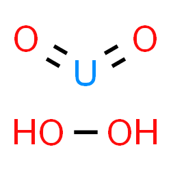 ChemSpider 2D Image | Hydrogen peroxide - dioxouranium (1:1) | H2O4U