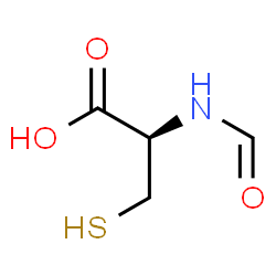 ChemSpider 2D Image | N-Formyl-L-cysteine | C4H7NO3S
