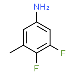 ChemSpider 2D Image | 3,4-Difluoro-5-methylaniline | C7H7F2N