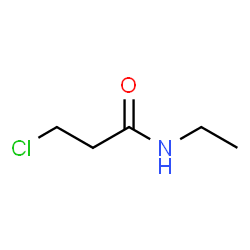 ChemSpider 2D Image | 3-Chloro-N-ethylpropanamide | C5H10ClNO