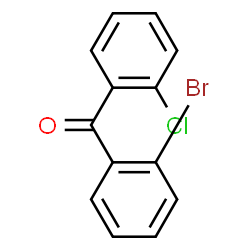 ChemSpider 2D Image | (2-Bromophenyl)(2-chlorophenyl)methanone | C13H8BrClO