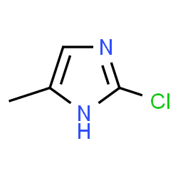ChemSpider 2D Image | 2-Chloro-5-methyl-1H-imidazole | C4H5ClN2