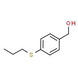 ChemSpider 2D Image | [4-(Propylsulfanyl)phenyl]methanol | C10H14OS