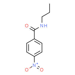 ChemSpider 2D Image | 4-Nitro-N-propylbenzamide | C10H12N2O3