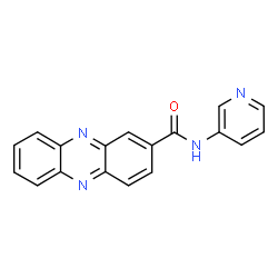 ChemSpider 2D Image | N-(3-Pyridinyl)-2-phenazinecarboxamide | C18H12N4O