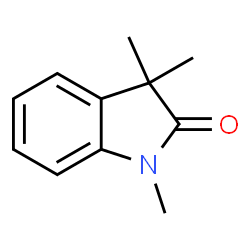 ChemSpider 2D Image | 1,3,3-trimethylindolin-2-one | C11H13NO