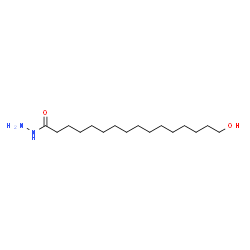 ChemSpider 2D Image | 16-Hydroxyhexadecanehydrazide | C16H34N2O2