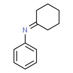 ChemSpider 2D Image | N-Phenylcyclohexanimine | C12H15N