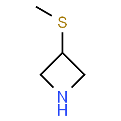 ChemSpider 2D Image | 3-(Methylsulfanyl)azetidine | C4H9NS