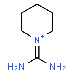 ChemSpider 2D Image | 1-(Diaminomethylene)piperidinium | C6H14N3