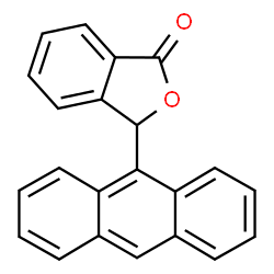 ChemSpider 2D Image | 3-(9-Anthryl)-2-benzofuran-1(3H)-one | C22H14O2