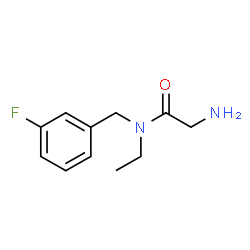 ChemSpider 2D Image | N-Ethyl-N-(3-fluorobenzyl)glycinamide | C11H15FN2O
