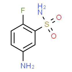 ChemSpider 2D Image | 5-Amino-2-fluorobenzenesulfonamide | C6H7FN2O2S
