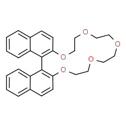 ChemSpider 2D Image | 8,9,11,12,14,15,17,18-Octahydrodinaphtho[2,1-n:1',2'-p][1,4,7,10,13]pentaoxacycloheptadecine | C28H28O5