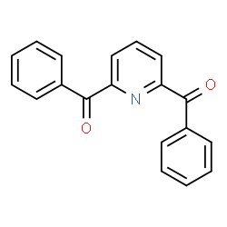 ChemSpider 2D Image | 2,6-Pyridinediylbis(phenylmethanone) | C19H13NO2
