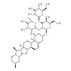 ChemSpider 2D Image | .alpha.-Solanine | C45H73NO15