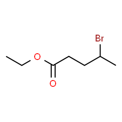 ChemSpider 2D Image | Ethyl 4-bromopentanoate | C7H13BrO2