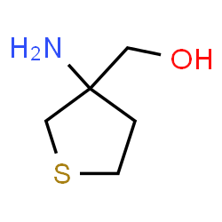 ChemSpider 2D Image | (3-Aminotetrahydro-3-thiophenyl)methanol | C5H11NOS